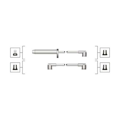 Augstsprieguma vadu komplekts MAGNETI MARELLI 941319170112