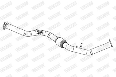 Труба выхлопного газа WALKER 10912