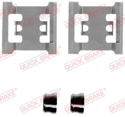Piederumu komplekts, Disku bremžu uzlikas QUICK BRAKE 109-1145