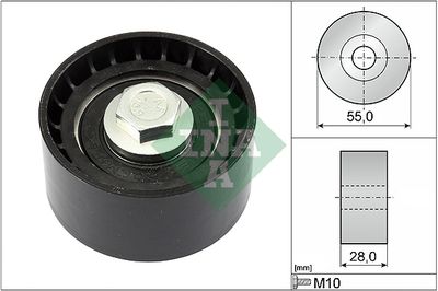 Parazīt-/Vadrullītis, Zobsiksna Schaeffler INA 532 0604 10