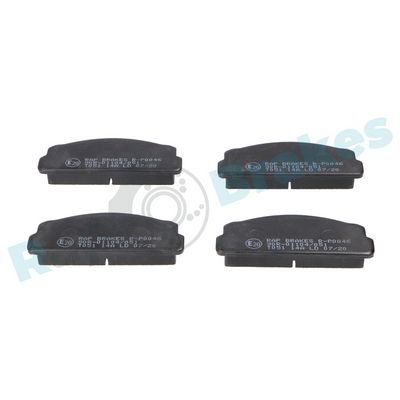 Bremžu uzliku kompl., Disku bremzes RAP BRAKES R-P0046