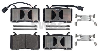 Bremžu uzliku kompl., Disku bremzes SWAG 33 10 7612