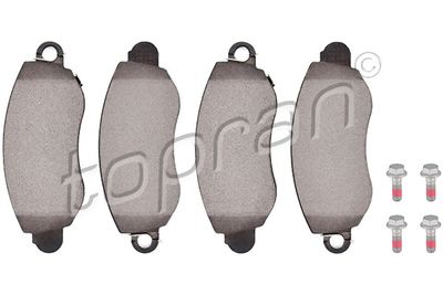 Комплект тормозных колодок, дисковый тормоз TOPRAN 302 053