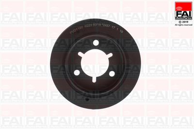 Ременный шкив, коленчатый вал FAI AutoParts FVD1100
