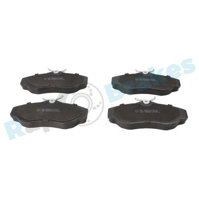 Bremžu uzliku kompl., Disku bremzes RAP BRAKES R-P0124