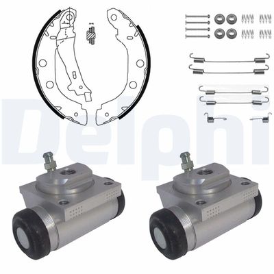 Bremžu loku komplekts DELPHI KP932