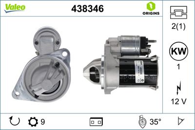 Стартер VALEO 438346