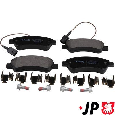 Bremžu uzliku kompl., Disku bremzes JP GROUP 4163701610