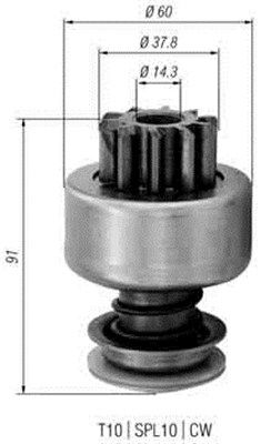 Zobrats, Starteris MAGNETI MARELLI 940113020445
