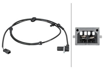 Датчик, частота вращения колеса HELLA 6PU 012 806-891