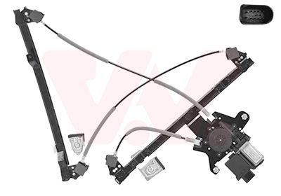 VAN WEZEL 5817261 Stikla pacelšanas mehānisms