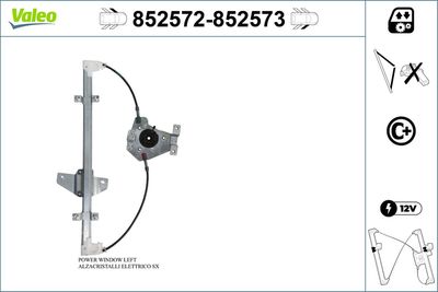 Стеклоподъемник VALEO 852572