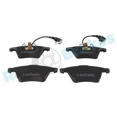 Комплект тормозных колодок, дисковый тормоз RAP BRAKES R-P0447