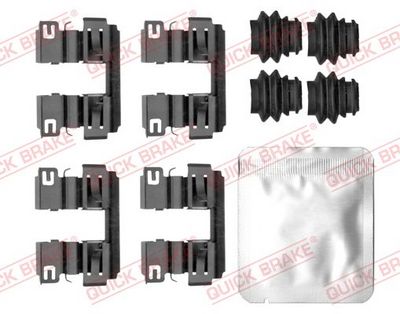 Комплектующие, колодки дискового тормоза QUICK BRAKE 109-0186