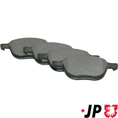 Комплект тормозных колодок, дисковый тормоз JP GROUP 1563600110