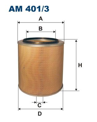 Воздушный фильтр FILTRON AM 401/3