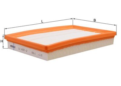 Воздушный фильтр MAHLE LX 4031/2