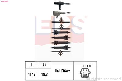 Devējs, Riteņu griešanās ātrums EPS 1.960.064