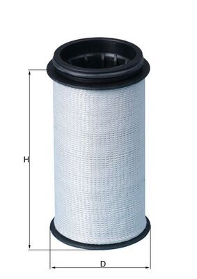 Фильтр, система вентиляции картера KNECHT SOX 1