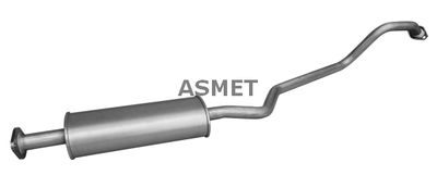 Средний глушитель выхлопных газов ASMET 14.035