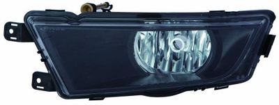 lampa przeciwmgłowa SK FOG LAMP.UNIT..ECE.BLACK. FIT FOR: SK.OTAVIA.4D/COMBI..'1 ABAKUS 665-2013L-UE2