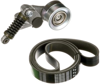 Ķīļrievu siksnu komplekts GATES K029PK1887HD