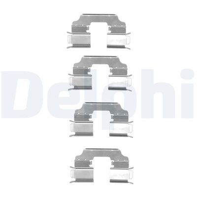 Piederumu komplekts, Disku bremžu uzlikas DELPHI LX0549