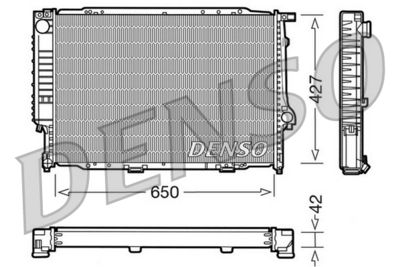 Radiators, Motora dzesēšanas sistēma DENSO DRM05056