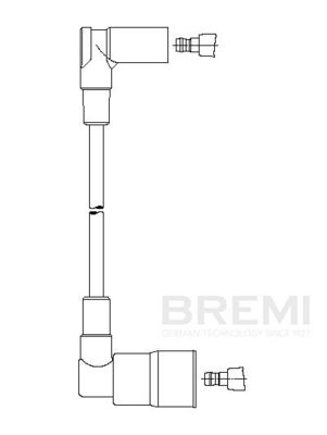 Провод зажигания BREMI 703/63