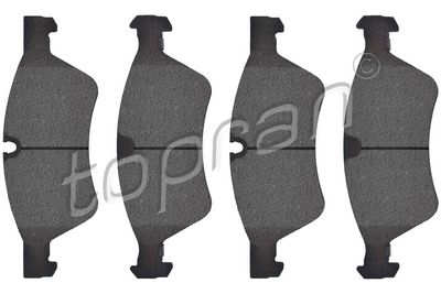 Bremžu uzliku kompl., Disku bremzes TOPRAN 401 934