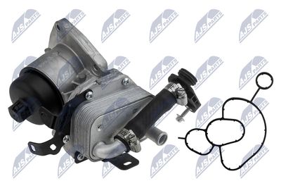 масляный радиатор, двигательное масло NTY CCL-FR-026