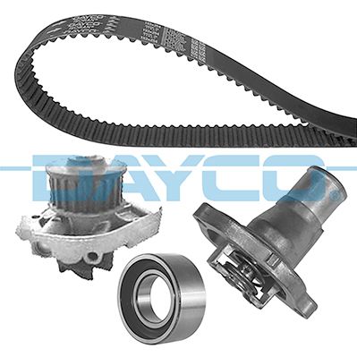 Водяной насос + комплект зубчатого ремня DAYCO KTBWP2912T1
