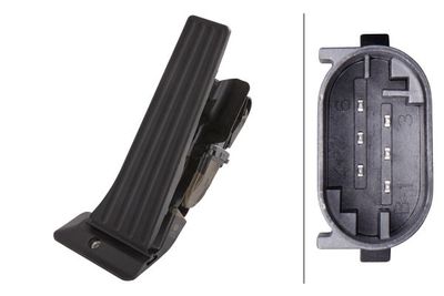 Датчик, положение педали акселератора HELLA 6PV 010 946-281