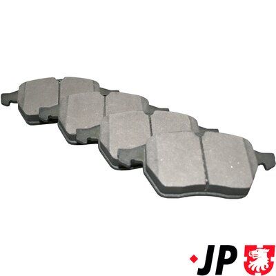 Bremžu uzliku kompl., Disku bremzes JP GROUP 1263601010