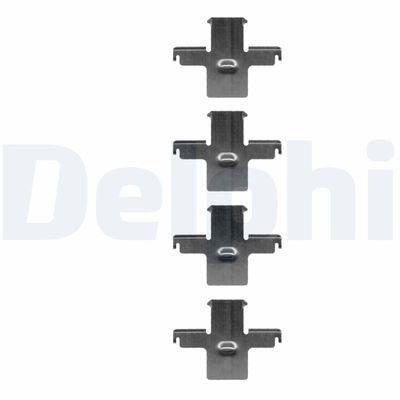 Piederumu komplekts, Disku bremžu uzlikas DELPHI LX0222
