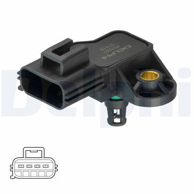 Датчик, давление наддува DELPHI PS10227