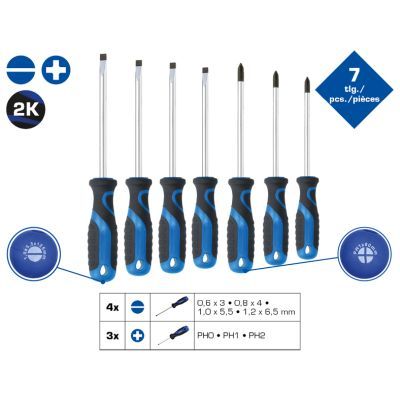 Skrūvgriežu komplekts KS TOOLS BT033007