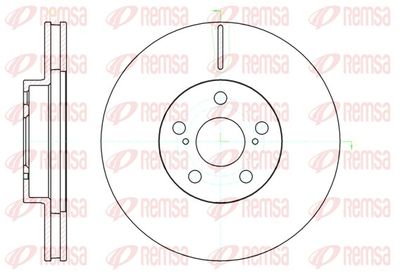 Тормозной диск REMSA 61093.10