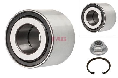 Riteņa rumbas gultņa komplekts Schaeffler FAG 713 6312 60