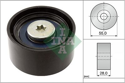 Parazīt-/Vadrullītis, Ķīļrievu siksna Schaeffler INA 532 0556 10