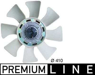 Ventilators, Motora dzesēšanas sistēma MAHLE CFF 451 000P