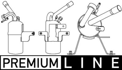 Осушитель, кондиционер MAHLE AD 297 000P