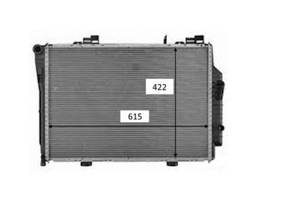Radiators, Motora dzesēšanas sistēma NRF 58489