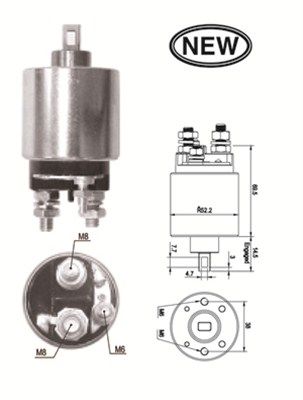 Ievilcējrelejs, Starteris MAGNETI MARELLI 940113050544
