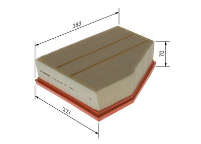 Воздушный фильтр BOSCH F 026 400 544