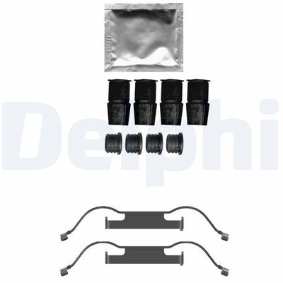 Piederumu komplekts, Disku bremžu uzlikas DELPHI LX0733