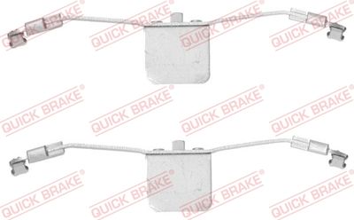 Piederumu komplekts, Disku bremžu uzlikas QUICK BRAKE 109-1641