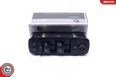 Выключатель, стеклолодъемник ESEN SKV 37SKV192