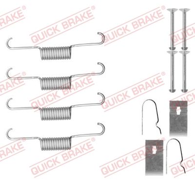 Комплектующие, стояночная тормозная система QUICK BRAKE 105-0884