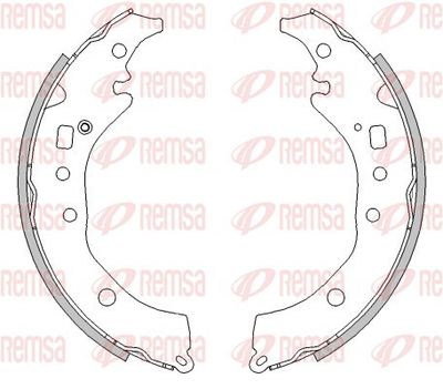 Bremžu loki REMSA 4292.00